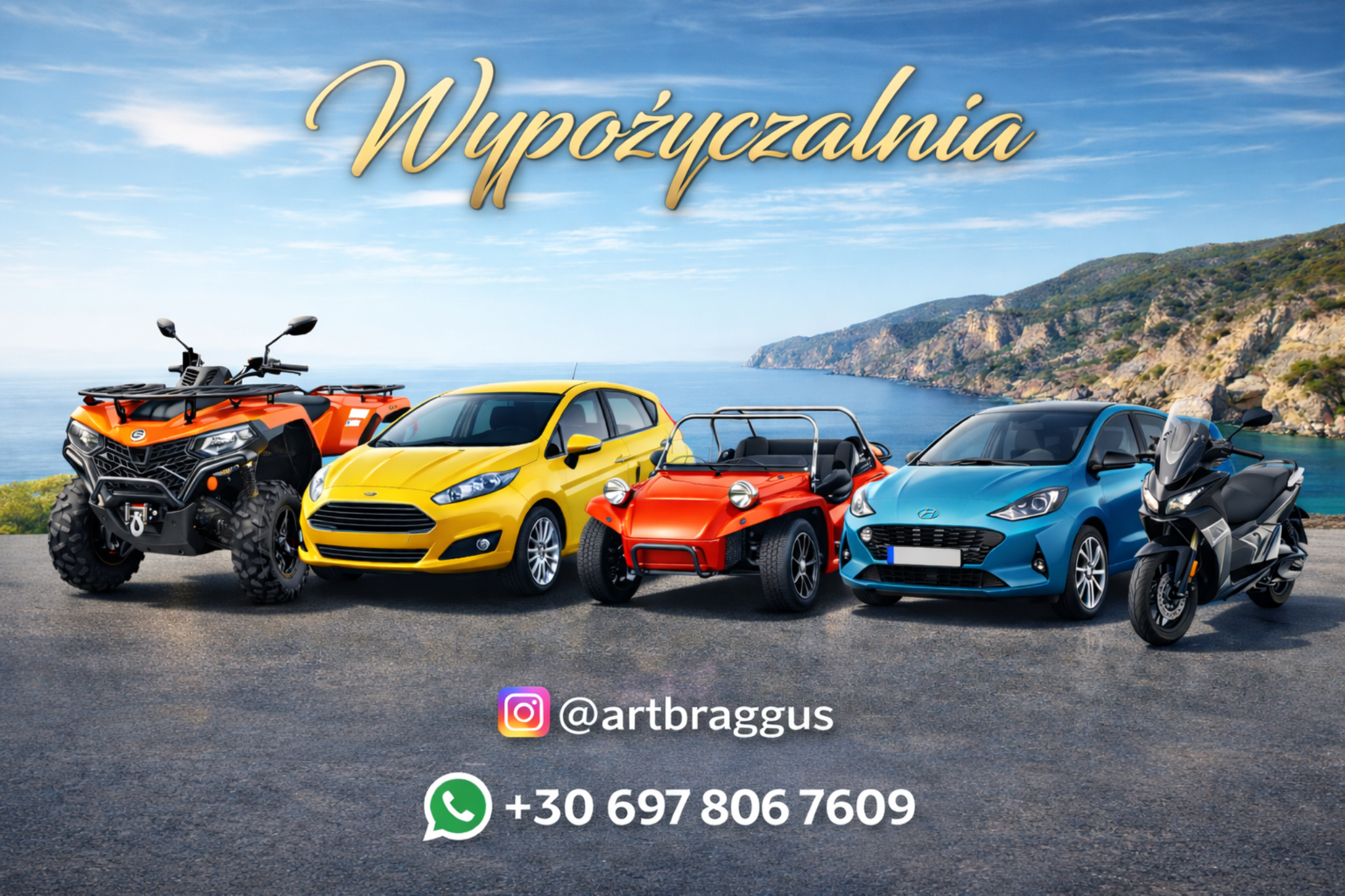 Wynajem pojazdów na Zakynthos